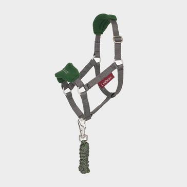 Green LeMieux Hobby Horse Vogue Headcollar & Leadrope Hunter Green