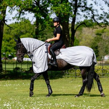 Grey LeMieux Ride On Fly Rug Grey