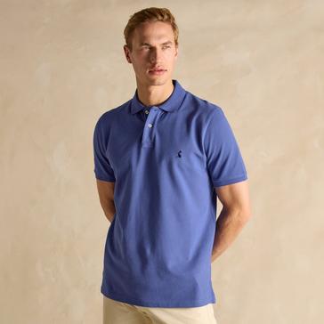 Blue Joules Mens Woody Polo Shirt Deep Blue