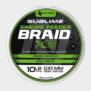 Green Nytro Sublime X8 Sinking Feeder Braid 150m