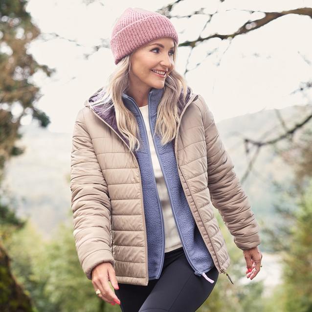 Womens Fleece Kings River Camo Jacket BE:1 Fortress Parka