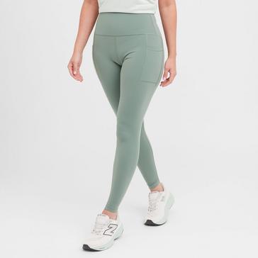 Green New Balance Women’s Sleek Pocket High Rise 27