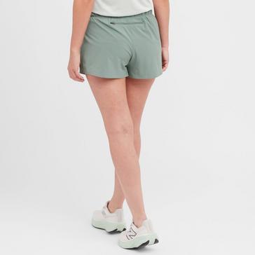 Green New Balance Women's RC Shorts 3