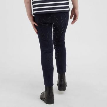 Blue Shires Kids Winnie & Me Jodhpurs Navy