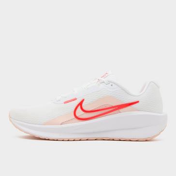 White Nike Women’s Downshifter 13 Road Running Shoes 