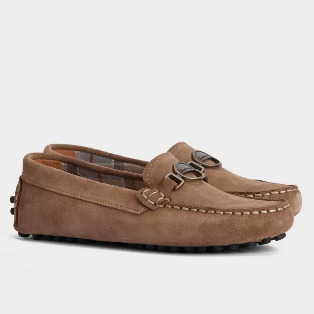 Loafers Barbour Deck Shoes Womens Barbour Ellen Boat Shoe Lt Pink