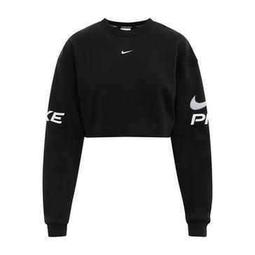 Black Nike Women’s Pro Dri-FIT Sweatshirt