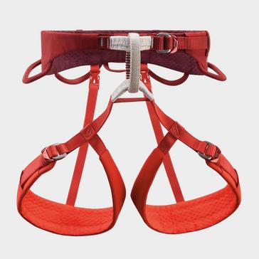 Red Petzl Men’s Adjama Harness