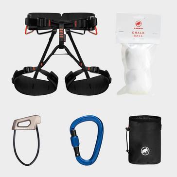 Black Mammut Men's 4 Slide Climbing Package