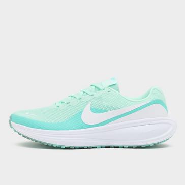 Blue Nike Women's Revolution 8 Road Running Shoes 