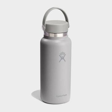 Grey Hydro Flask 32oz (946 ml) Wide Mouth Bottle