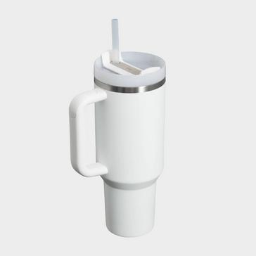 White Stanley Quencher H2.0 Flowstate™ Tumbler 1.2L