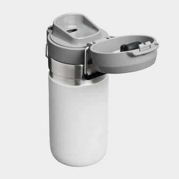White Stanley Go Quick Flip Water Bottle 0.47L