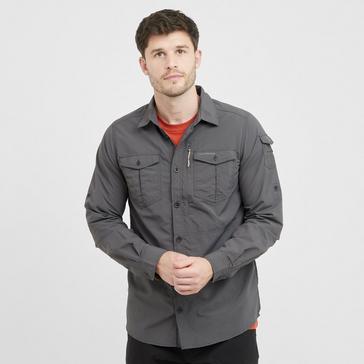 Grey Craghoppers Men's Nosi Life Adventure Long Sleeve Shirt III