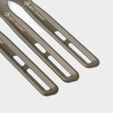 Grey Sea To Summit Ultralight Cutlery Set 3 Piece