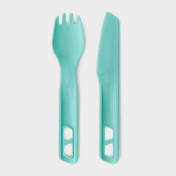 Green Sea To Summit Passage Cutlery 2 Piece Set 
