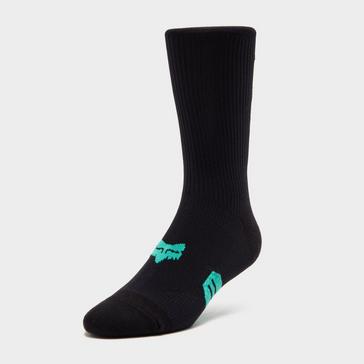 Black FOX CYCLING Unisex Ranger 6-inch Socks
