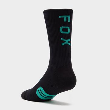 Black FOX CYCLING Unisex Ranger 6-inch Socks