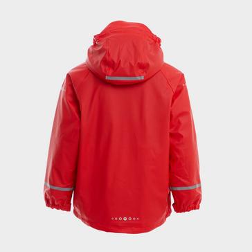 Red Spotty otter Kids’ Forest Leader Insulated PU Jacket