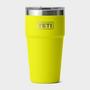 Yellow YETI Rambler® 20oz (591ml) Stackable Cup