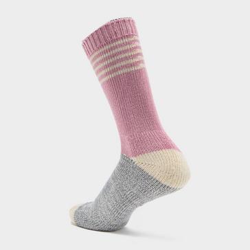 Pink Sealskinz Men’s Bawdeswell Bamboo Mid-Length Socks