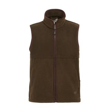 Green Hoggs of Fife Kids Woodhall Gilet Green
