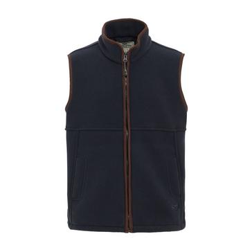 Blue Hoggs of Fife Kids Woodhall Gilet Navy