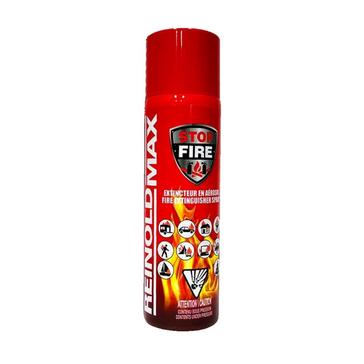 Red BAR BE QUICK ReinoldMax Stop Fire Can 