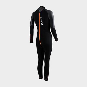 Black Zone 3 Women's Active-Flex Wetsuit