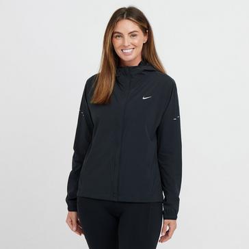 Black Nike Women's Swift Repel Packable Running Jacket