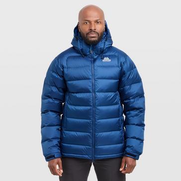 Men's Outdoor Padded Vest Coat - Stand Collar Quilted Vest, Blue, X-Large