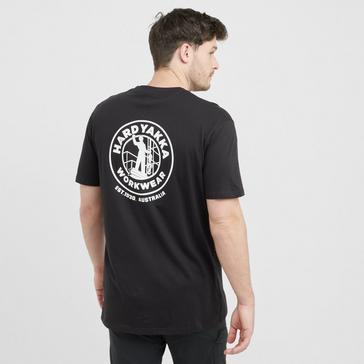 Black Hard Yakka Men’s Heritage Icon T-Shirt