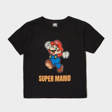Black Bm fashions Kids’ Mario T-Shirt