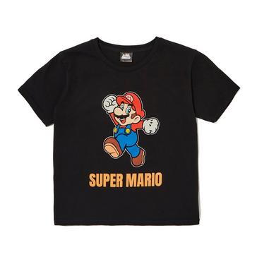 Black Bm fashions Kids’ Mario T-Shirt