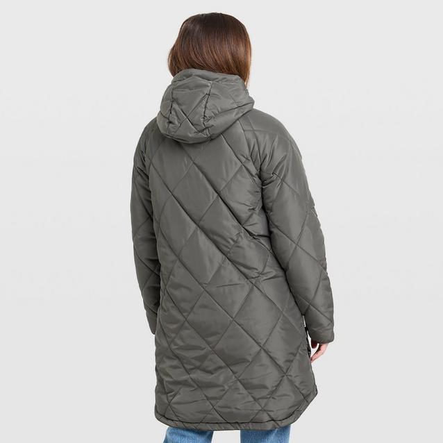 Craghoppers Women's Sweetgrass Long Length Quilted Jacket GO