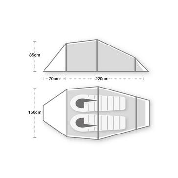 Grey Wild Country Blizzard Elite 2 Tent