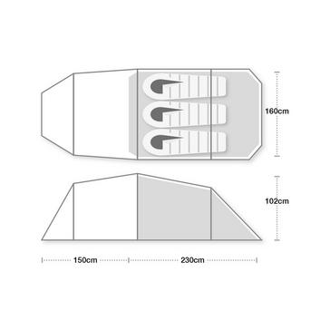 Grey Wild Country Blizzard Elite 3 Tent