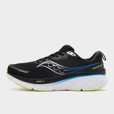 Black Saucony Men's Guide 18 Running Shoe 