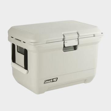 White COLEMAN Pro 45QT Cooler Box