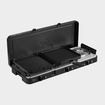 Black Cadac 3 Cook Turbo FFD Deluxe QR Gas Stove
