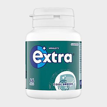 Green WRIGLEYS Extra Cool Breeze Sugarfree Chewing Gum Bottle