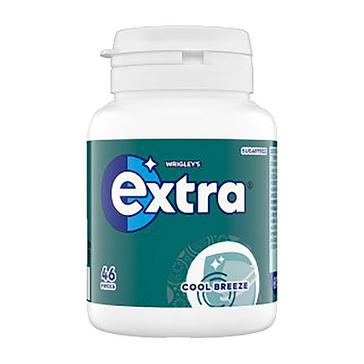 Green WRIGLEYS Extra Cool Breeze Sugarfree Chewing Gum Bottle