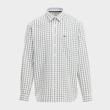 Blue Hoggs of Fife Mens Fernie Bamboo Shirt Navy