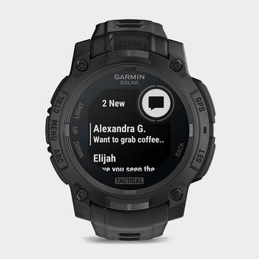 Black Garmin Instinct® 3 Solar 45mm Tactical Edition Multi-Sport Smartwatch