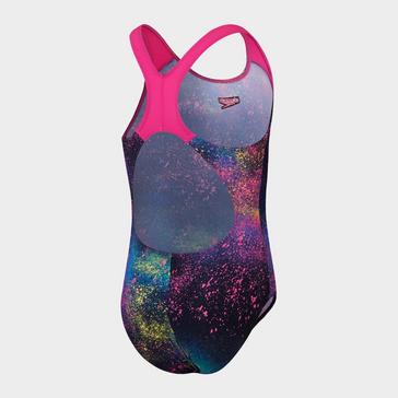  Speedo Kid's Digital Allover Splashback Swimsuit