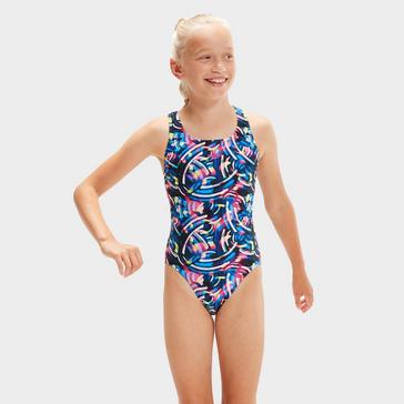  Speedo Kid's Digital Allover Leaderback