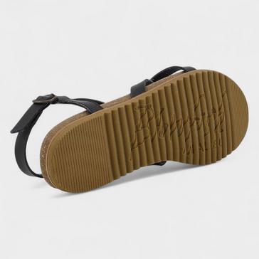 Black Blowfish malibu Women's Macarah B Strappy Buckle Sandals