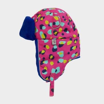 Pink Little Hotdog Watson Kids' Arctic Cub Trapper Hat