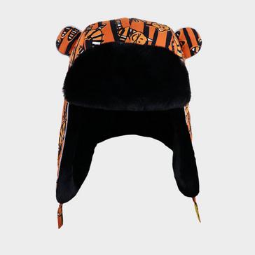 Orange Little Hotdog Watson Kids' Arctic Cub Trapper Hat