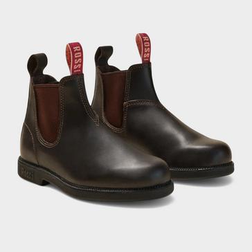 Brown Rossi boots Unisex Rossi 607 Booma Leather Chelsea Boot